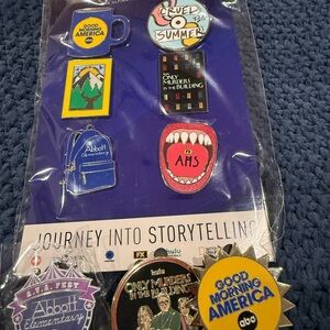 Journey Into Storytelling Pin Set